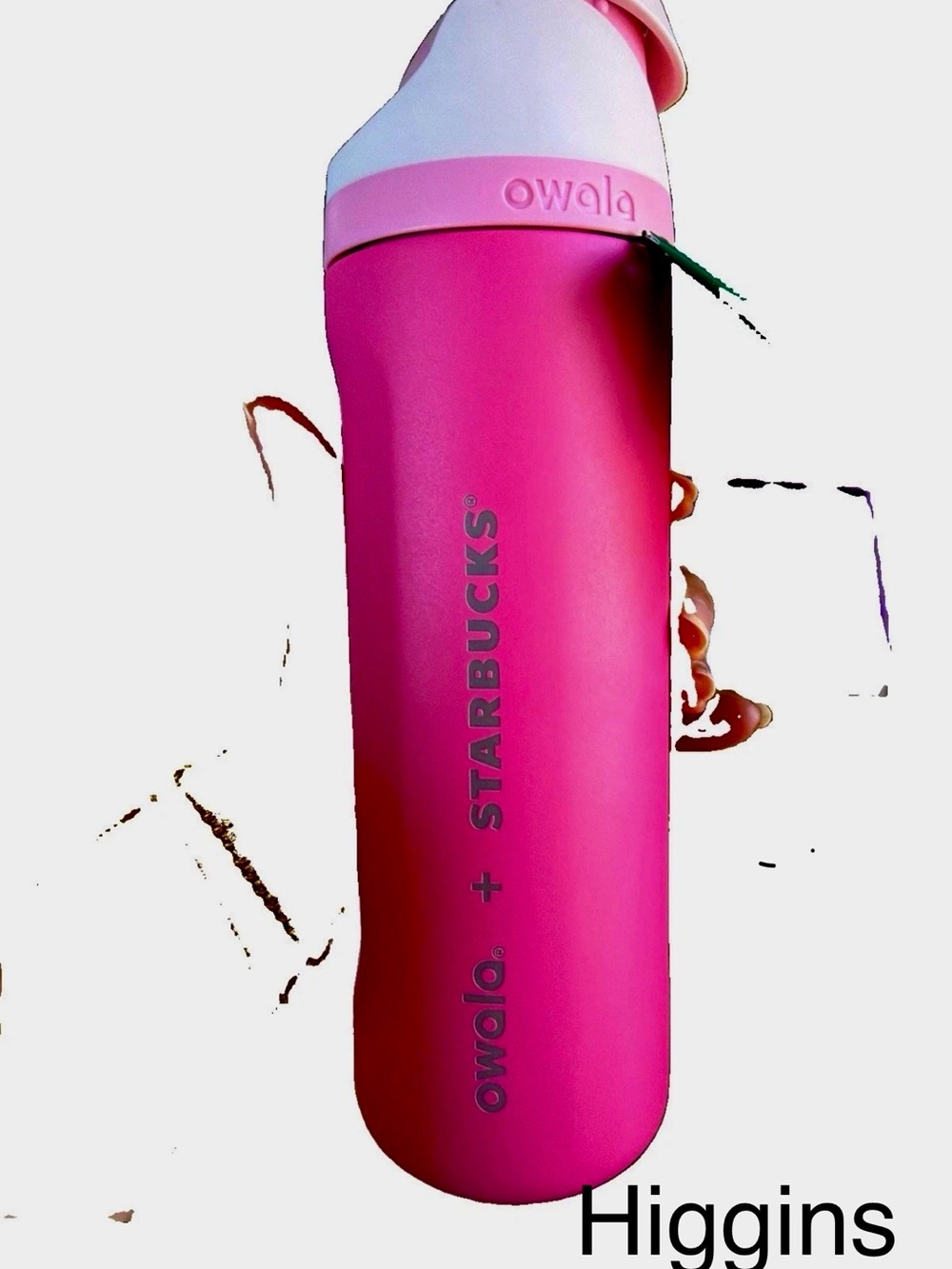 Owala + Starbucks Pink Insulated Bottle